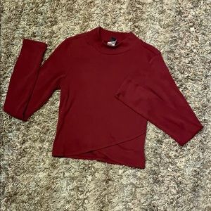 Long sleeve turtle neck top